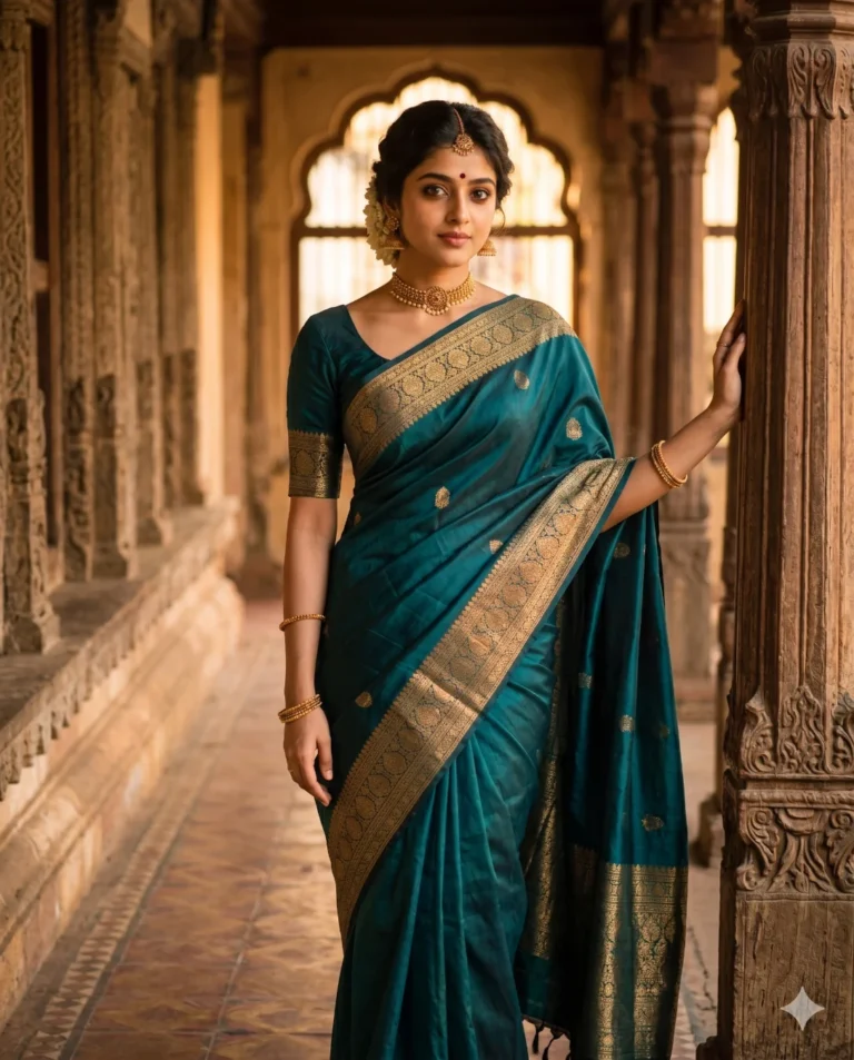 Gemini Photo: The Perfect Vintage Saree Prompt for Portraits