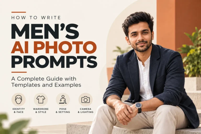 Gemini man prompt photorealistic portrait of a young South Asian man in flannel